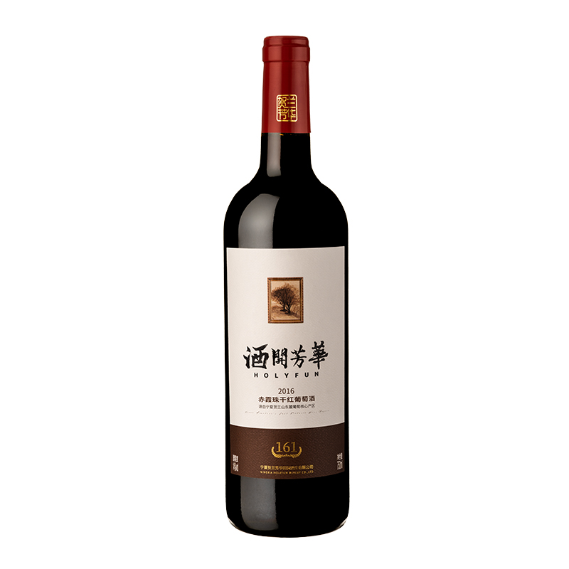 贺兰芳华酒开芳华2016赤霞珠干红葡萄酒